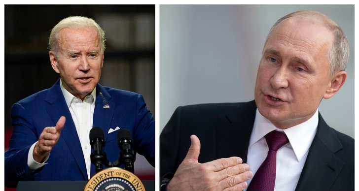 Kriget i Ukraina, Vladimir Putin, TT, Joe Biden